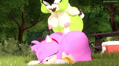 Throbbing in the heat - A Hentai Adventure