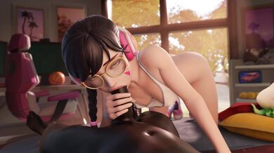 Teacher Dva Gets a Blowjob From Grand Cupido in the Dark Academy