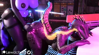 Lustful Lizards on the Loose: A Hardcore Hentai Adventure