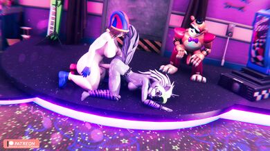 Roxanne Wolfs Ultimate 3D Hentai Adventure with Pomni and X in Redux