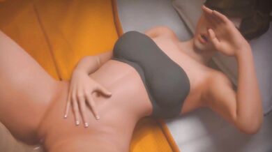 The hottie, Shy Tracer, is caught in the act of having wild sex with a mysterious man in her room