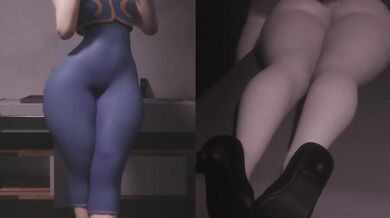 Mortal Kombat XXX: Chun-Li Gets Dicked Down by Kitty Yevil
