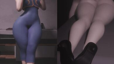 Mortal Kombat XXX: Chun-Li Gets Dicked Down by Kitty Yevil