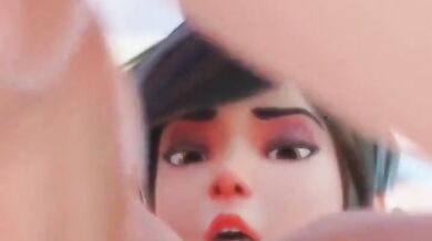 The Anal Explosion of Tracer: The Bikini-Clad Bombshell