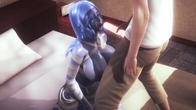 3D Hentai: Rina Takes a Second Shot From Her Student