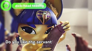 [Voiced Hentai JOI] Ankha Dominates You In Her Private Room In Egypt~ [JOI Game]