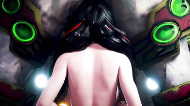 Bayonetta Defeats Giant Cock in Hentai Throwaway Amateur Porn Video