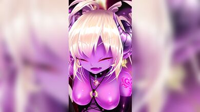 Sultry Succubus Seductresses in Futa Futanari Fantasy Battle: Cum-swapping and Gushing Dildo Drains