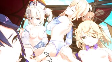 Horny Jean and the Beach Episode 4k - A Hentai Adventure!