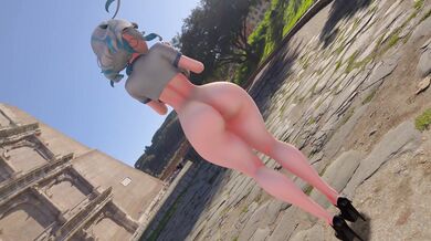 The Curvy Goddesss Shaking Dance - Furina