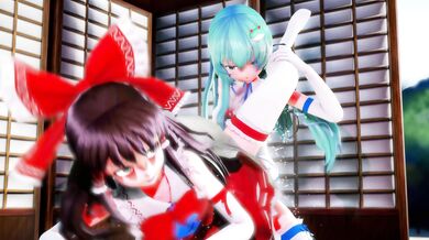 A group of mikos on a holiday date, exploring each others bodies and discovering their hidden desires