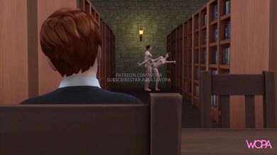 Hermione gets pounded by Viktor Krum in front of Ron, causing a wild hentai threesome