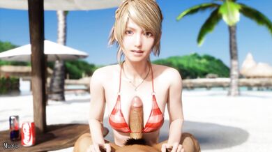 The Lunar Princess and Her Titillating Titjob Adventure