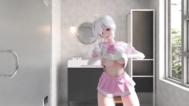 A sexy lady with an irresistible body is being teased and tormented by her lover, who cant help but touch every inch of her perfect curves!