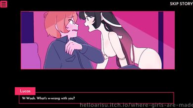 Sexual Tension Between Synthia and Her Mechanical Lover