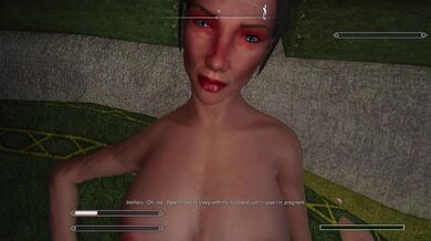 Hey, beautiful stranger! Want to have some fun with the Helgen Inn Keeper before she got burnt to ash by Alduin?