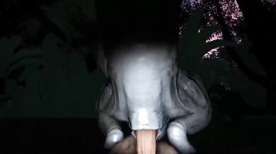 Buxom Babe and the Raptor: A Prehistoric Playtime