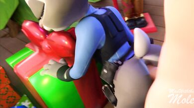 The Hidden Mole Officers Christmas Surprise for Judy