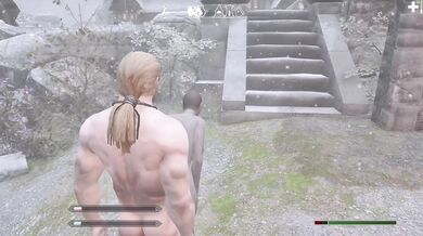 Dungeon Master and Nordic Beauty, an Interracial Encounter