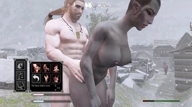 Dungeon Master and Nordic Beauty, an Interracial Encounter
