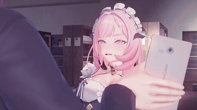 【NTR】Elysia and Kafka get it on in a steamy love scene