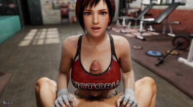 Milas Sweat-Dripping Breasts Get a Titjob