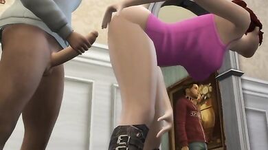 The Maid in Red (Part 1): A Futa Working Hard and Pleasing Her Boss