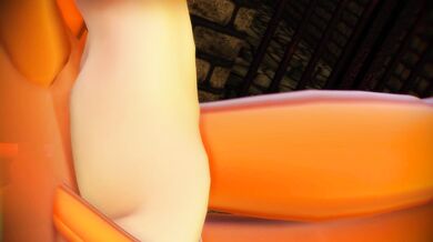 The Sexy Sorceress and the Giant Slime vs The Naughty Ninja and her Slimy Lover! [MMD]