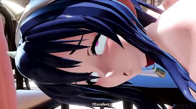 Groped by the Giant Tentacles of Hentai Moyako and Her Boyfriend