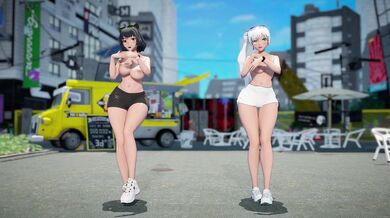 RWBY: Blake and Weiss Seductive Dance (Checkmate)