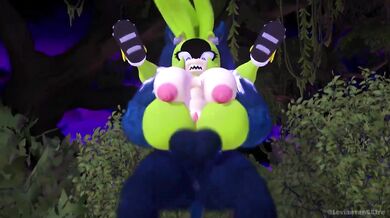 Monster Hoggy Gets Crushed By A Mighty Surge Wave! (sound)