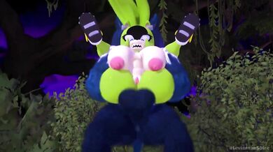 Monster Hoggy Gets Crushed By A Mighty Surge Wave! (sound)