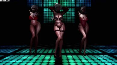 Getting Naughty with RWBYs Schnee Trio while Dancing to the Rolling Stones!