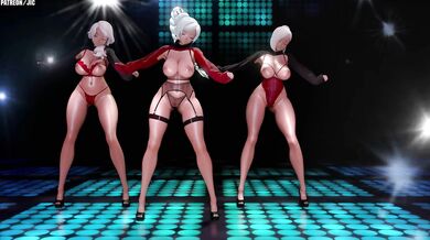 Getting Naughty with RWBYs Schnee Trio while Dancing to the Rolling Stones!