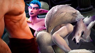 Animalistic Love in the Forest with a Vulpine Succubus: Aubrie Animations