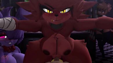 Debauchery at the Nightclub: All Frennis Hotties