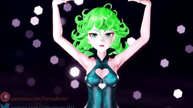 Groove to the hot beat of Tatsumakis MMD porn video, R-18 bad girl staycumming!