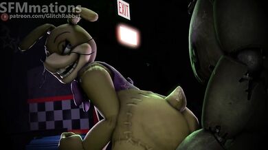 Busted Boob Bots and Hardcore Hugs! Glitch Trap Meets X Dreadbear for One Wild Ride