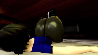 Star butt blasts her boyfriend and gives him a booty job