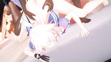 A day in the life of a beautiful office lady, who gets caught by her boss during an unexpected visit to her cubicle without any background music