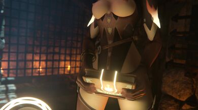 Sexy Witchcraft Ceremony with High-Definition Visuals and Intense Moans