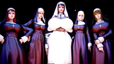 Godmother and Four Nuns Get Down with Artists M22H