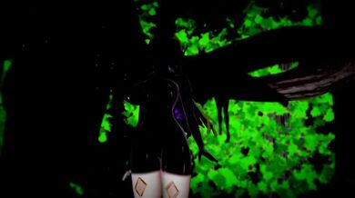 In the Woods, Rena is Humping Trees and Fucking Animals in Her Sexy Lingerie