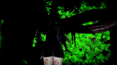 In the Woods, Rena is Humping Trees and Fucking Animals in Her Sexy Lingerie