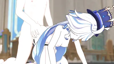 Watch as the busty furry slut gets pounded from behind by a massive doggy cock while moaning in pure ecstasy!