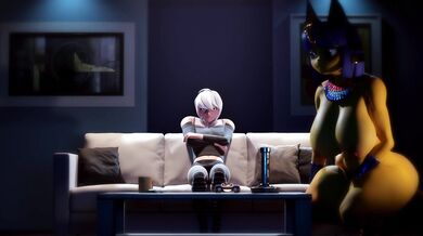 Watching the Cats Ankles: Scraggys Naughty Antics