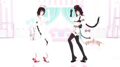 Exploring the Rabbit Hole with Kangxi in MMD - An X-rated Adventure