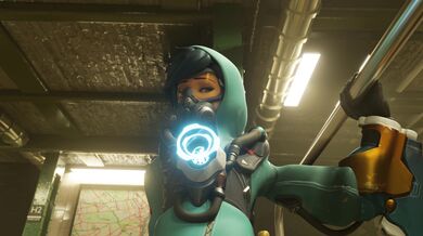 Sexy Space Bounty Huntress Tracer Makes Love to a Cowgirl in Ultra High Definition