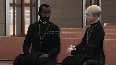 The Naughty Nuns Secret Desires Unleashed, as She Stumbles Upon a Priest and Then Goes Down on His Cock with Intense Pleasure