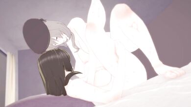 The Naked Love Between Captain Shiho Nishizumi and Chiyo Shimada Part 1, Starring X